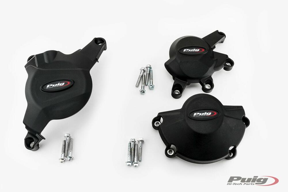 PUIG KIT 3 KAPPEN ENGINEABDECKUNG HONDA CBR600RR 07'-16 - 20121N