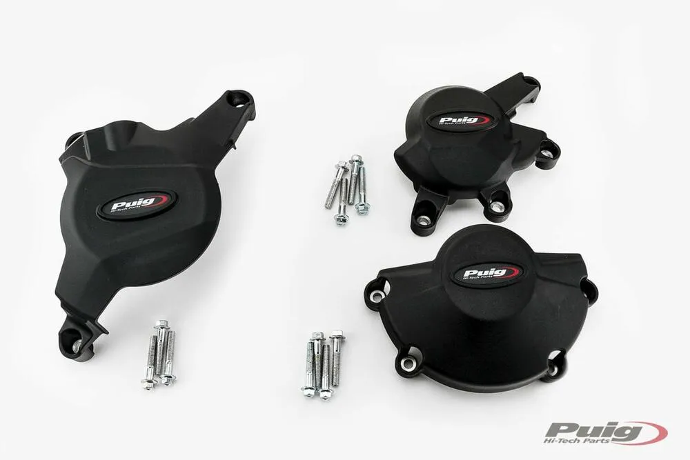 PUIG KIT 3 KAPPEN ENGINEABDECKUNG HONDA CBR600RR 07'-16 - 20121N