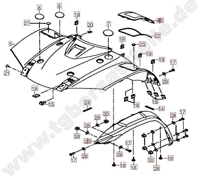 Frontverkleidung Frontverkleidung