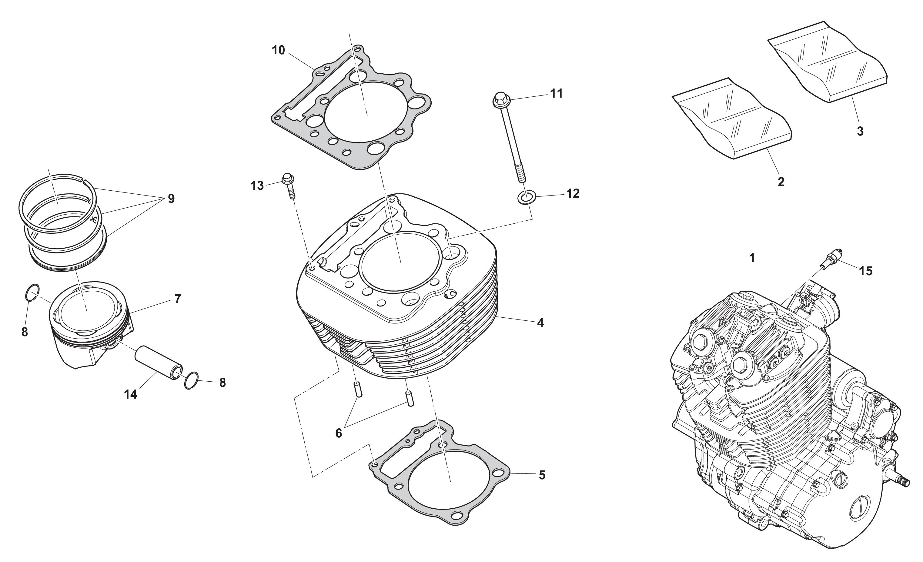 Kolben / Zylinder Kolben / Zylinder