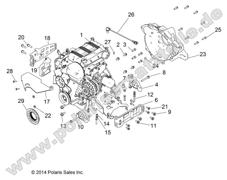 Engine, Mounting Engine, Mounting