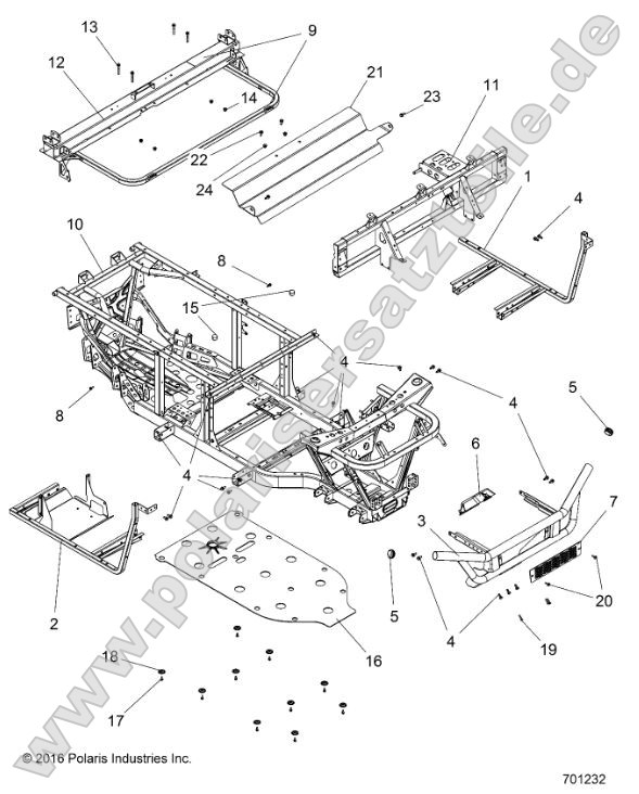 Chassis, Frame and Front Bumper