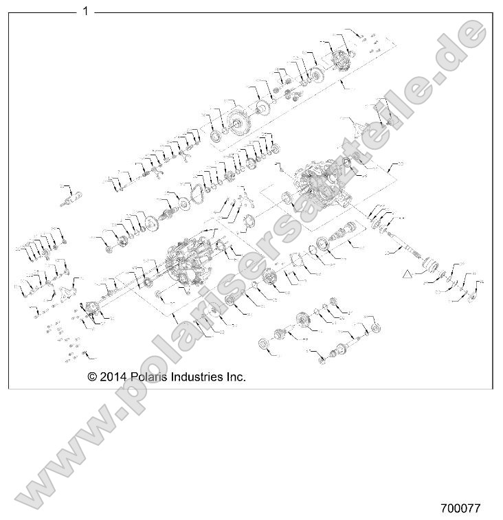 Drive Train, Main Gearcase, Internals Drive Train, Main Gearcase, Internals