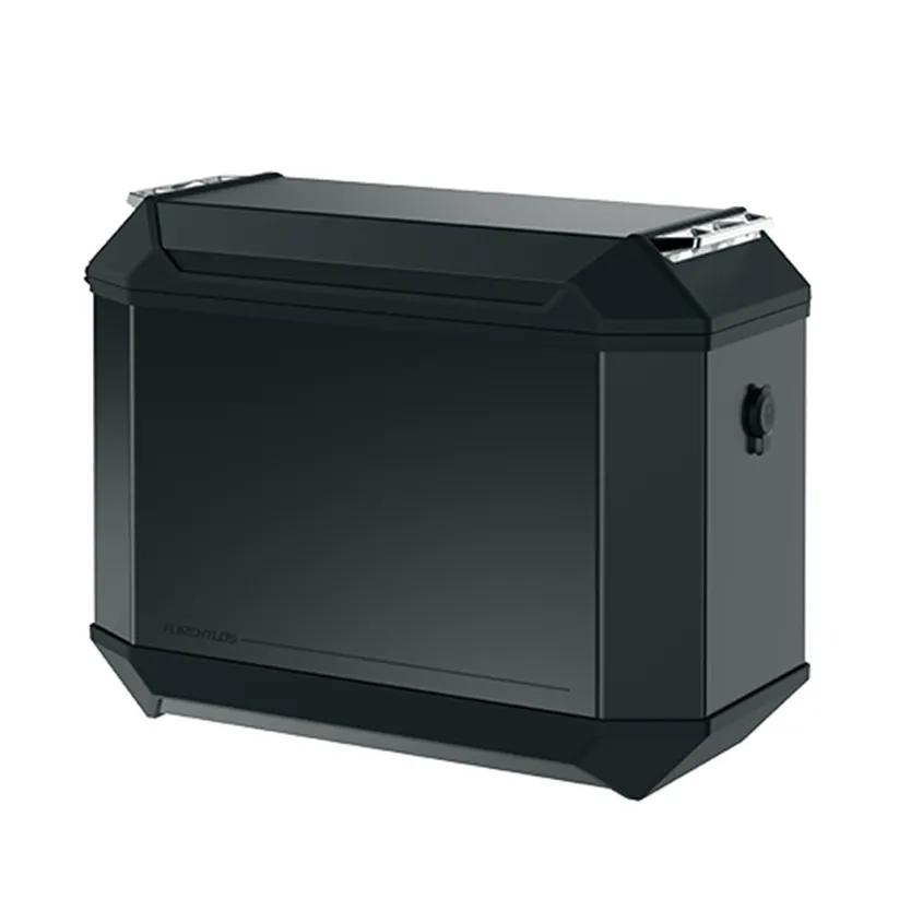 Furchtlos RANGER GVMK Alu Seitenkoffer links - 36 Liter - anthrazit-schwarz - passend für GIVI Monokey