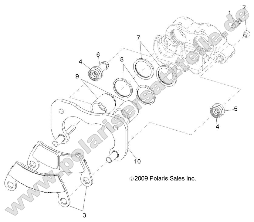 Brakes, Rear Caliper