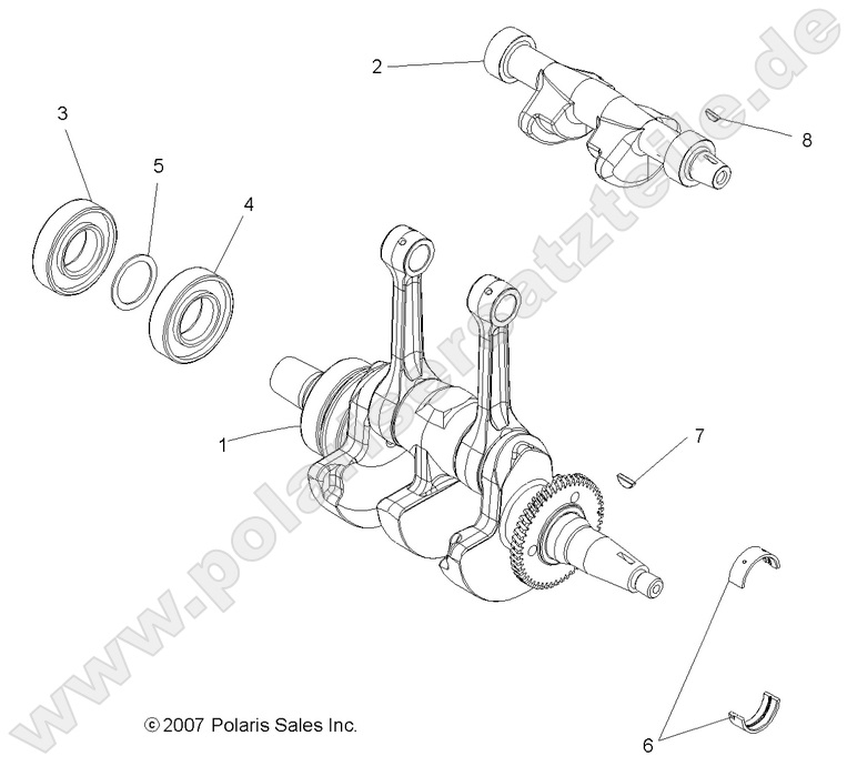 ENGINE, CRANKSHAFT and BALANCE SHAFT ENGINE, CRANKSHAFT and BALANCE SHAFT