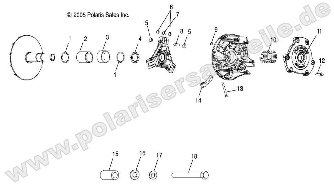 CLUTCH, DRIVE and MOUNTING CLUTCH, DRIVE and MOUNTING