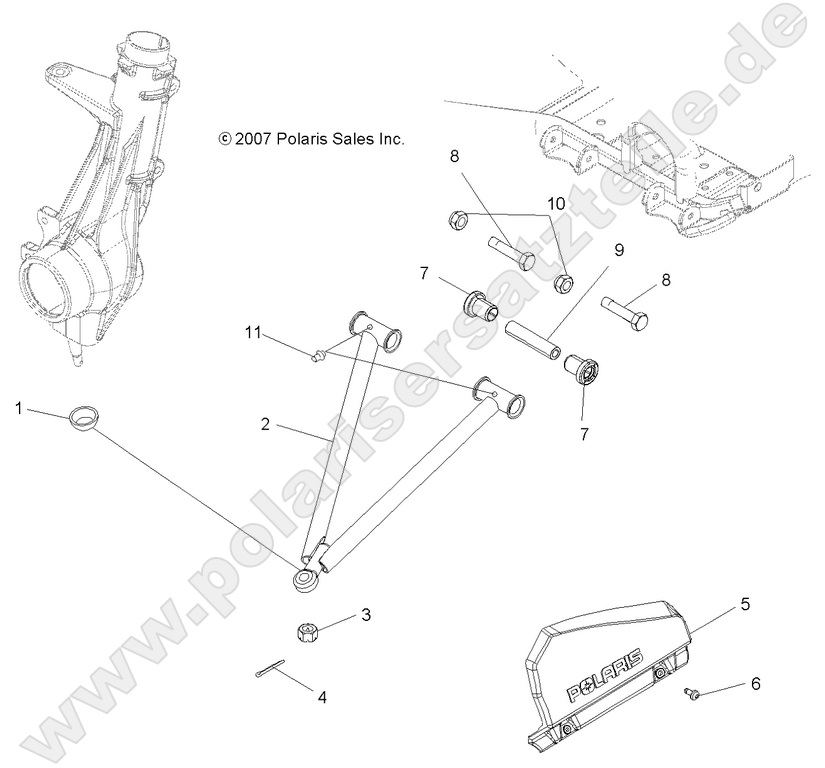 SUSPENSION, A-ARM and STRUT MOUNTING