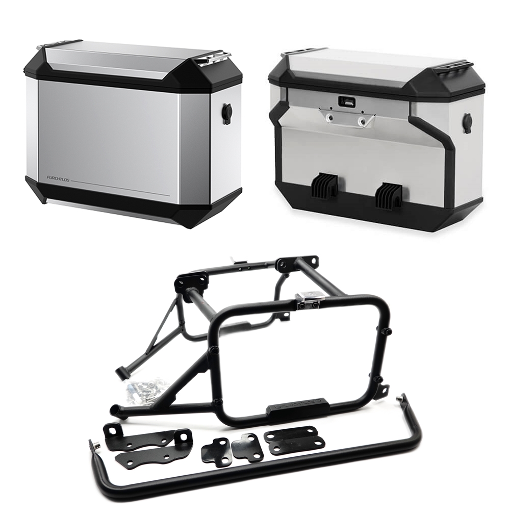 Furchtlos RANGER OFFSET Seitenkofferträger inkl. Seitenkoffer Set - KTM 1290 Super Adventure R /S 2021-24 Furchtlos RANGER OFFSET Seitenkofferträger inkl. Seitenkoffer Set - KTM 1290 Super Adventure R /S 2021-24