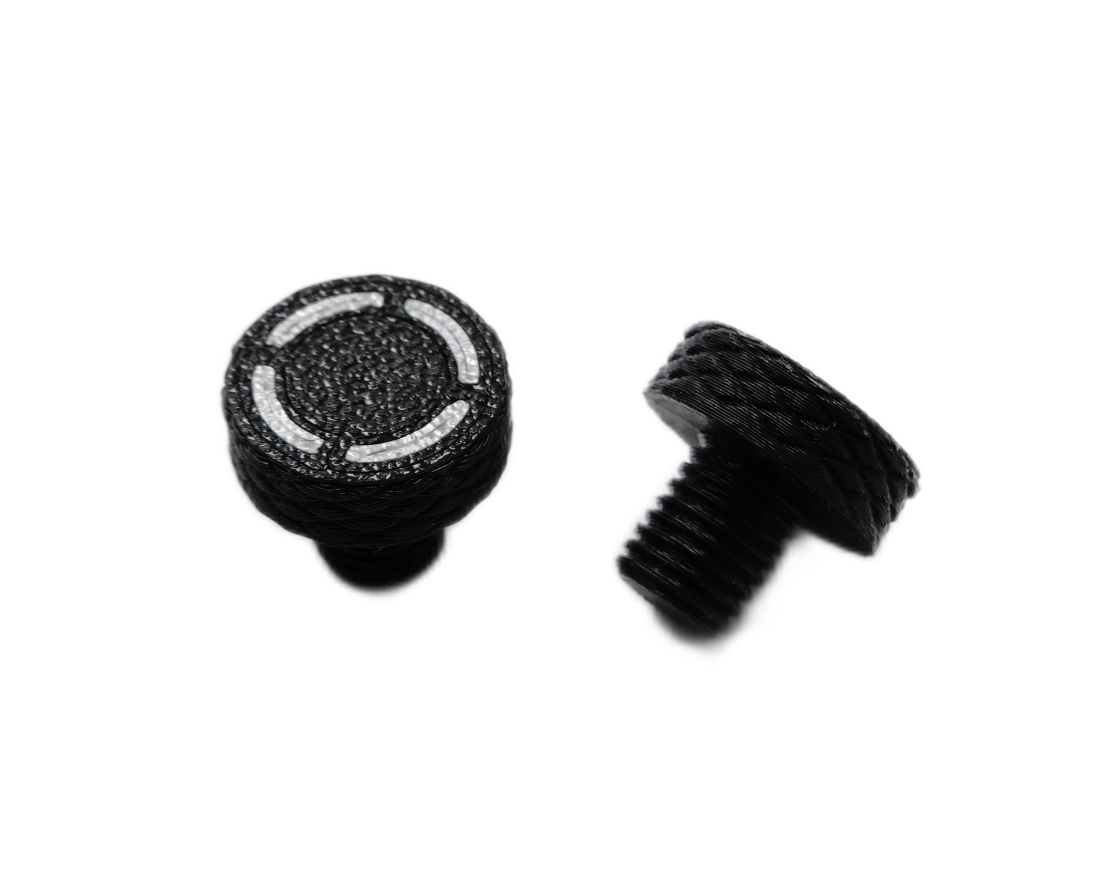 TMP_Spiegelhalterung_Blindstopfen_Set___M10x125_Rechtsgewinde___schwarz_silber TMP Spiegelhalterung Blindstopfen Set - M10x1,25 Rechtsgewinde - schwarz/silber