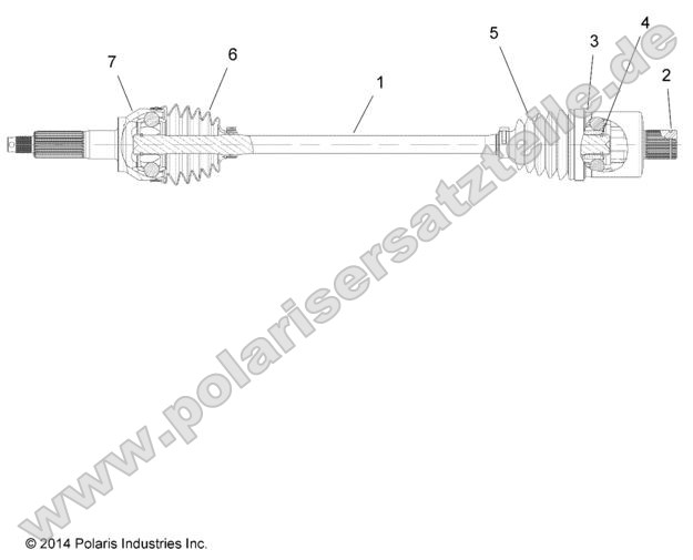 Drive Train, Rear Drive Shaft Drive Train, Rear Drive Shaft