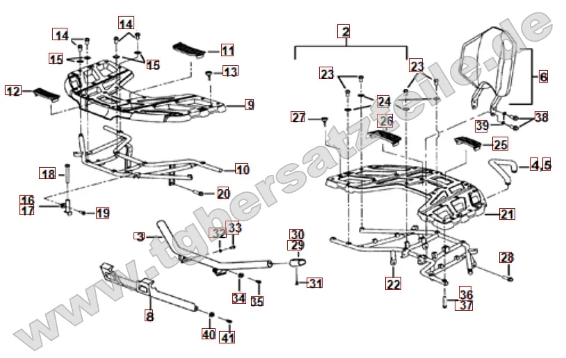Gepäckträger Plastik Gepäckträger Plastik