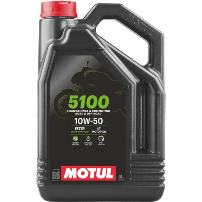 Motul Motoröl 5100 4T Technosynthese 10W50 - 4 Liter Motul Motoröl 5100 4T Technosynthese 10W50 - 4 Liter