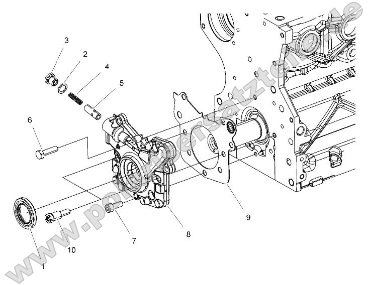 Engine, Oil Pump Engine, Oil Pump