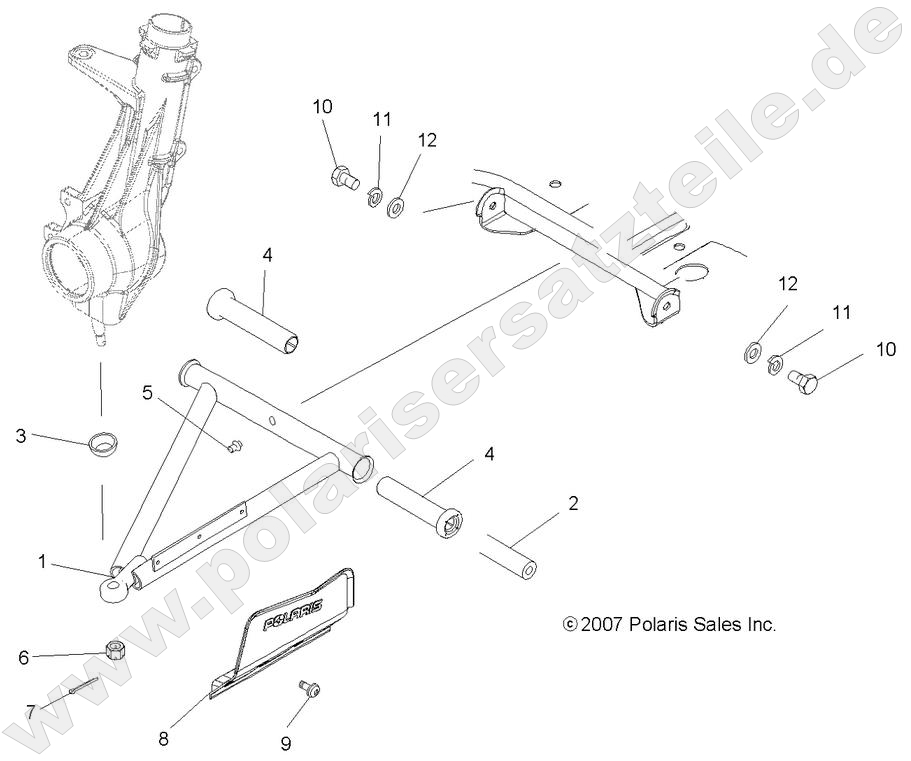 SUSPENSION, A-ARM and STRUT MOUNTING