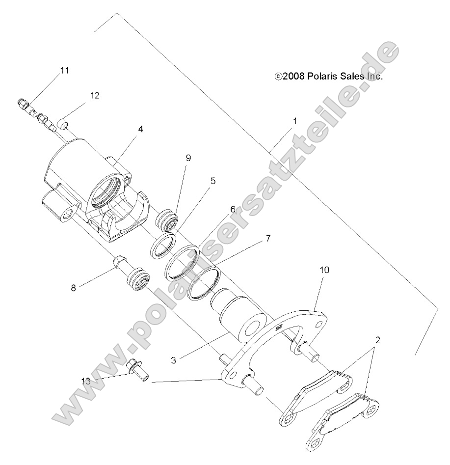 Brakes, Rear Caliper Brakes, Rear Caliper