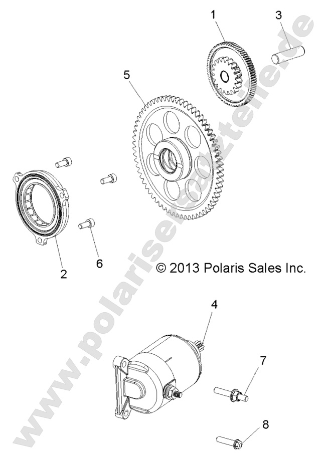 Engine, Starter Drive Engine, Starter Drive