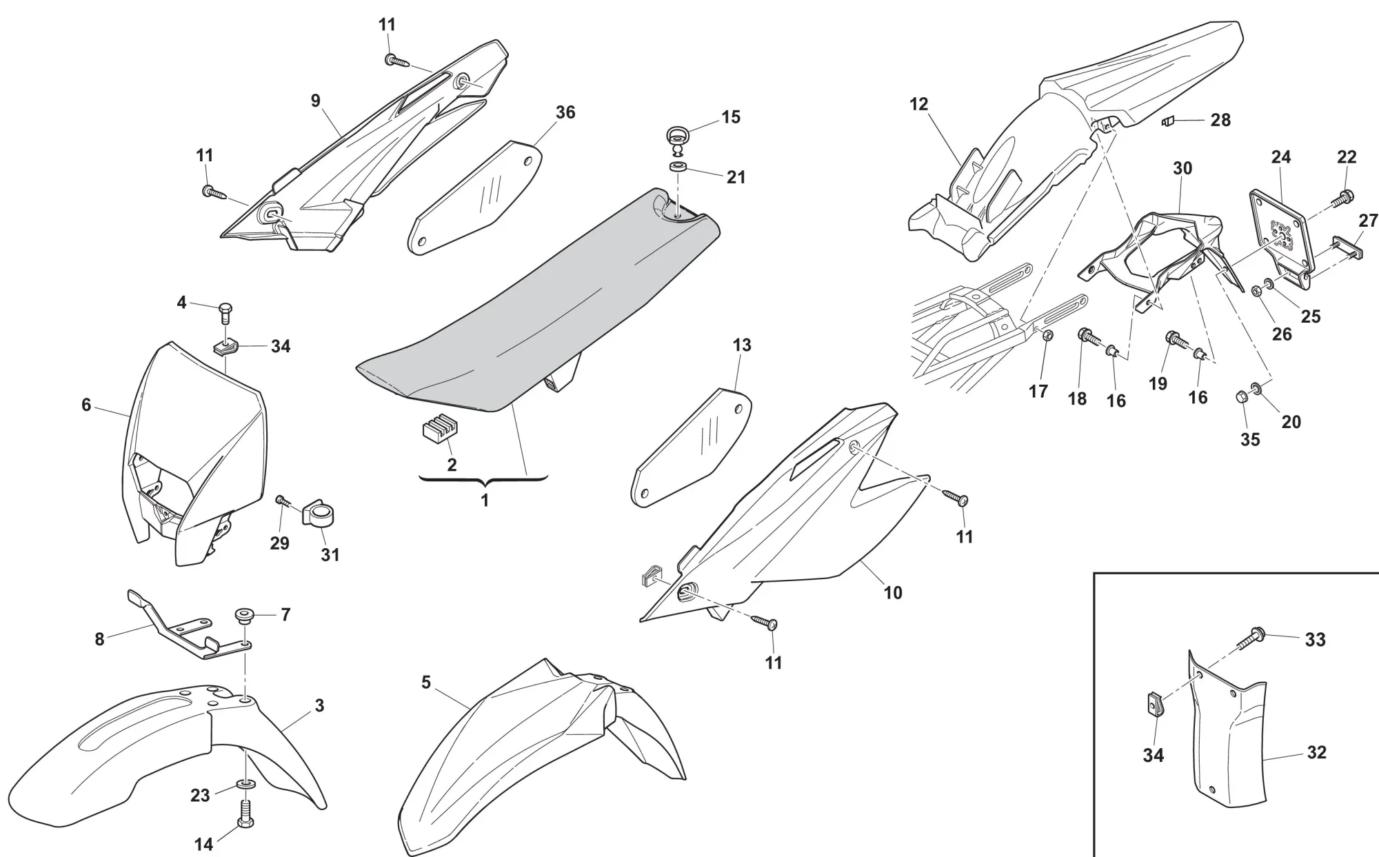 Verkleidung / Sitzbank Verkleidung / Sitzbank