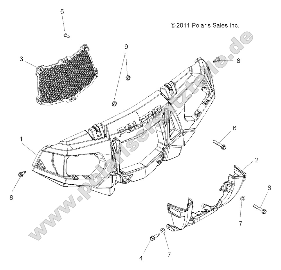 Body, Front Bumper and Mounting Body, Front Bumper and Mounting