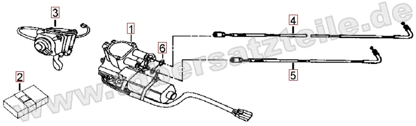 Stellmotor Differentialsperre Stellmotor Differentialsperre