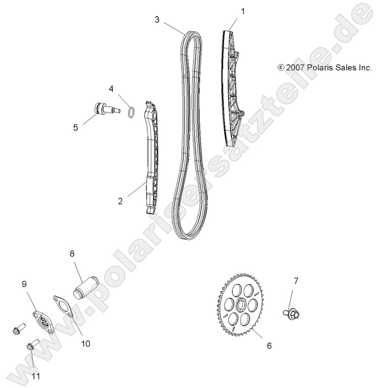 ENGINE, CAM CHAIN ENGINE, CAM CHAIN