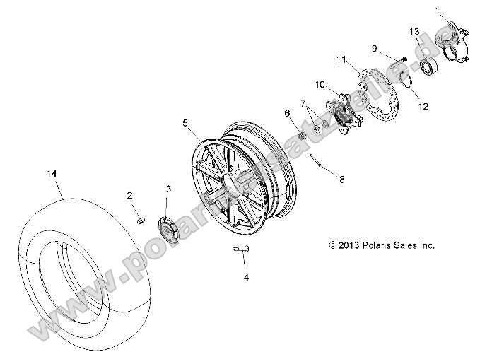Wheels, Front and Hub Wheels, Front and Hub