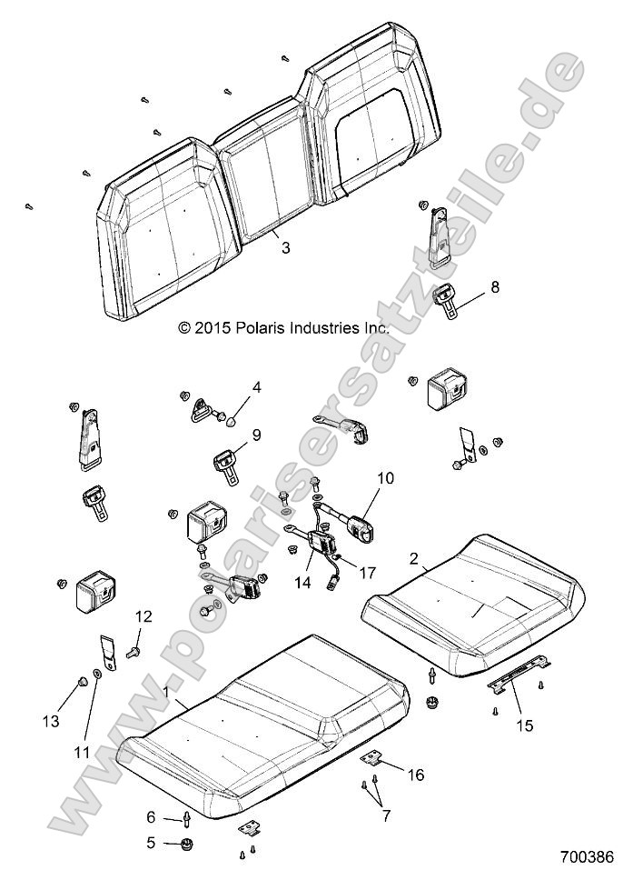 Body, Seat, 60/40 Full Back