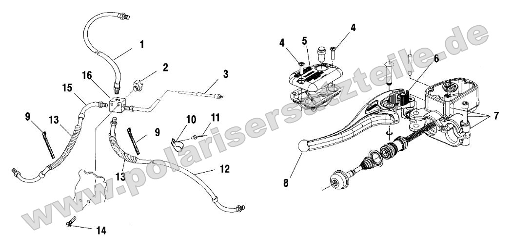 Controls - Master Cylinder/Brake Line Controls - Master Cylinder/Brake Line