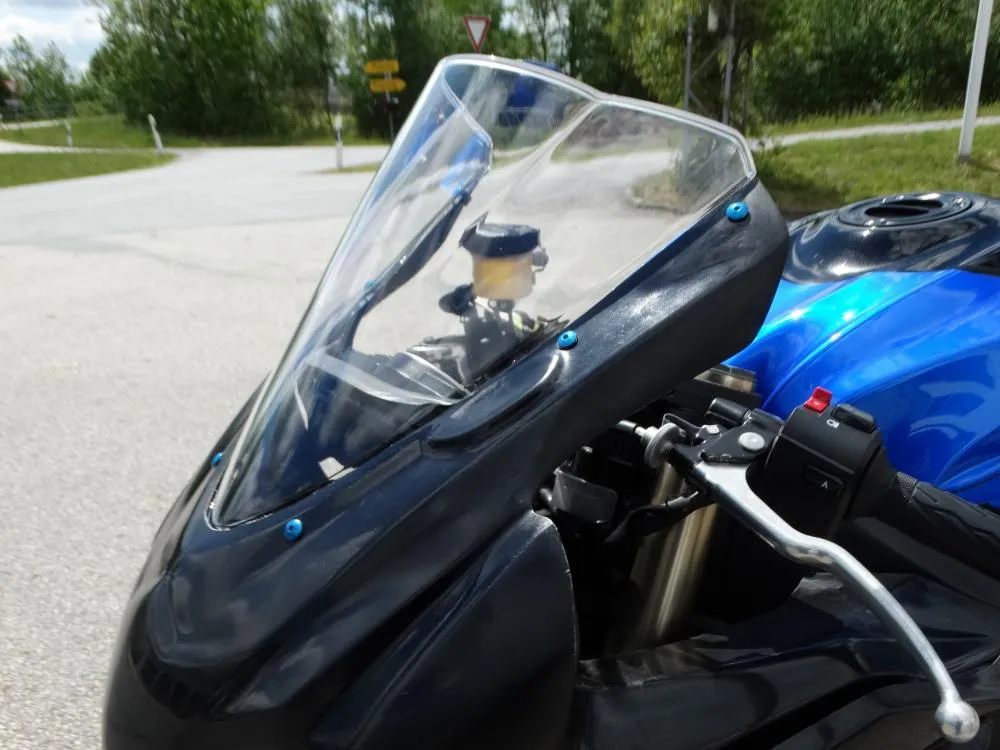 TMP Racing Verkleidungsscheibe Transparent - klar Suzuki GSX-R 1000 2009-16