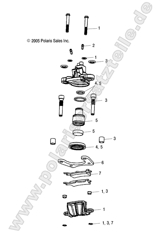 CALIPER, REAR CALIPER, REAR