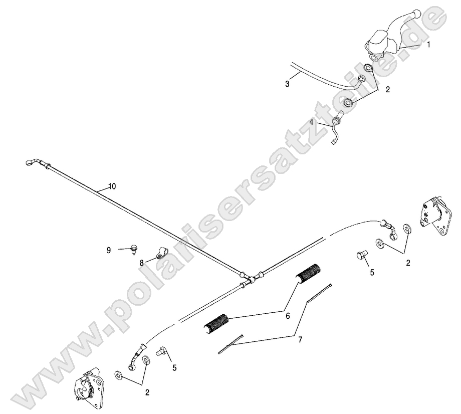 BRAKE LINES, FRONT BRAKE LINES, FRONT