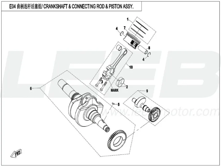Kurbelwelle - Kolben Kurbelwelle - Kolben