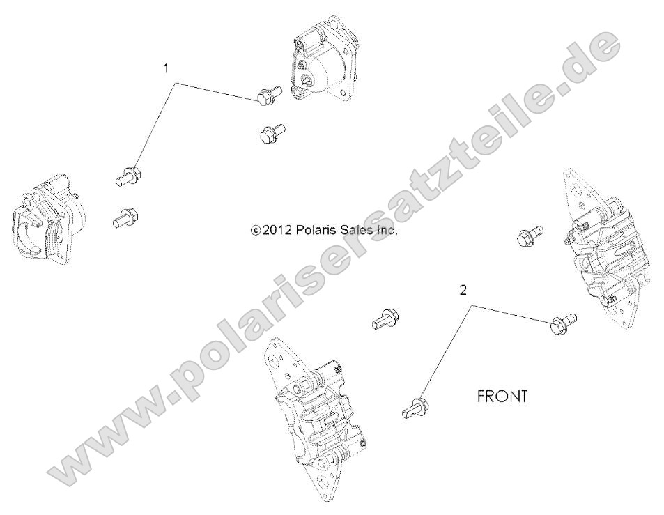 Brakes, Caliper Mounting Brakes, Caliper Mounting
