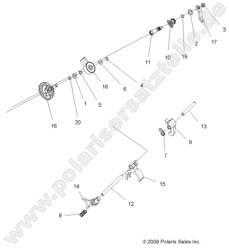 DRIVE TRAIN, MAIN GEARCASE SHIFT FORKS DRIVE TRAIN, MAIN GEARCASE SHIFT FORKS