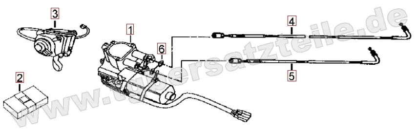 Stellmotor Differentialsperre Stellmotor Differentialsperre