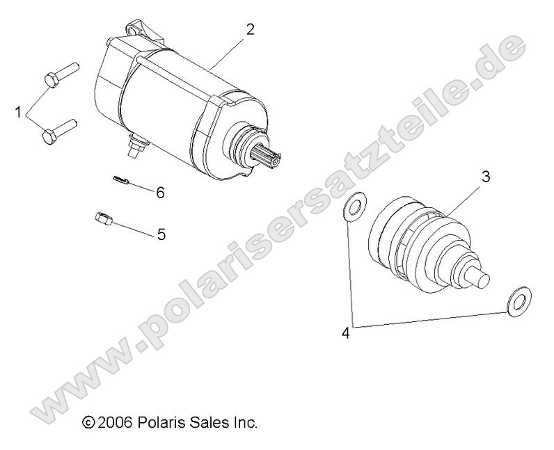 Engine, Starting Motor