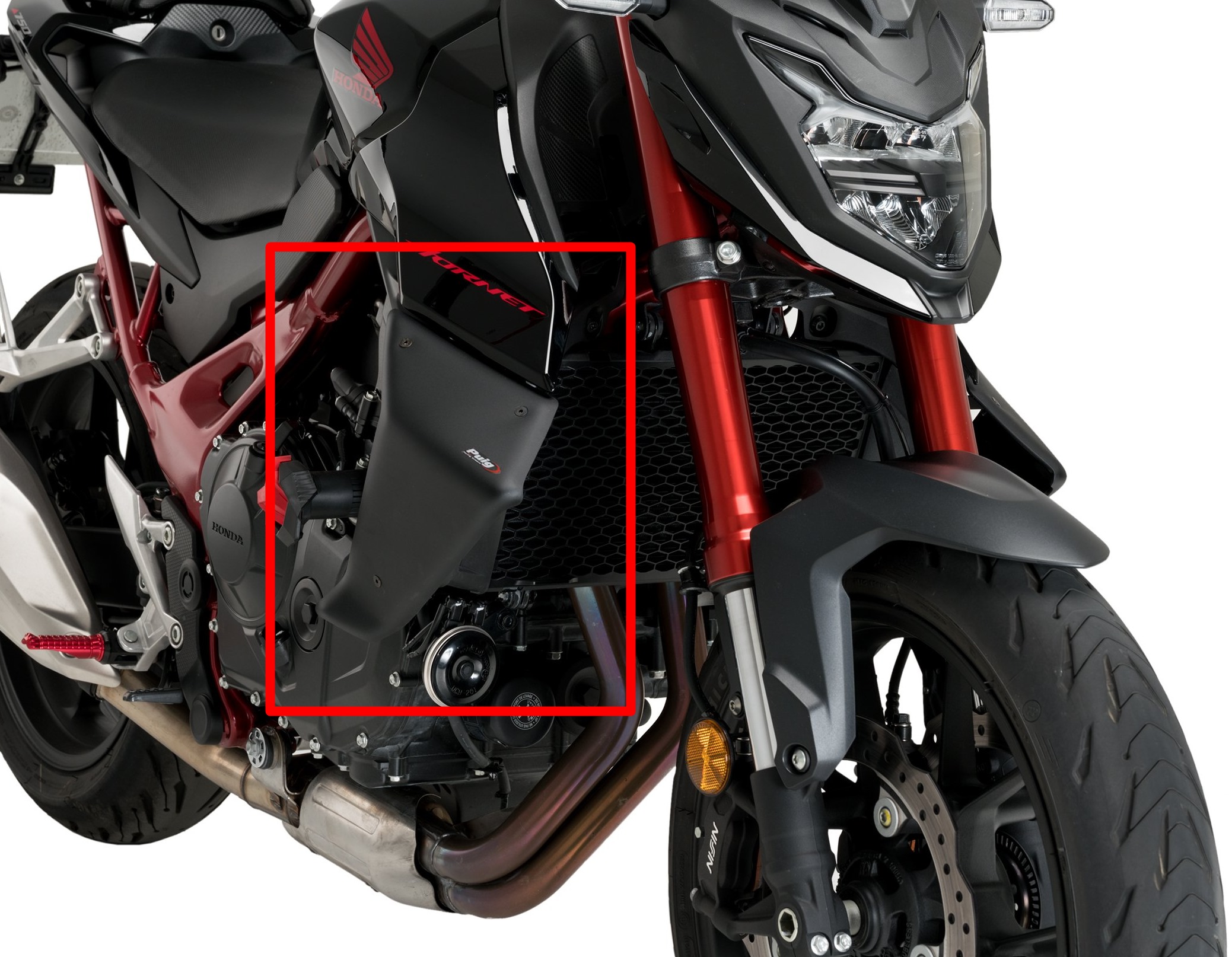 Puig-Naked-Side-Downforce-Spoiler-schwarzmatt-Honda-CB-750-Hornet-2023-21533J-1 Puig Naked Side Downforce Spoiler - schwarzmatt - Honda CB 750 Hornet 2023- - 21533J