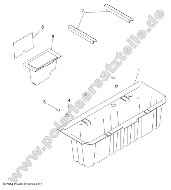 Body, Under Seat Storage Box Body, Under Seat Storage Box