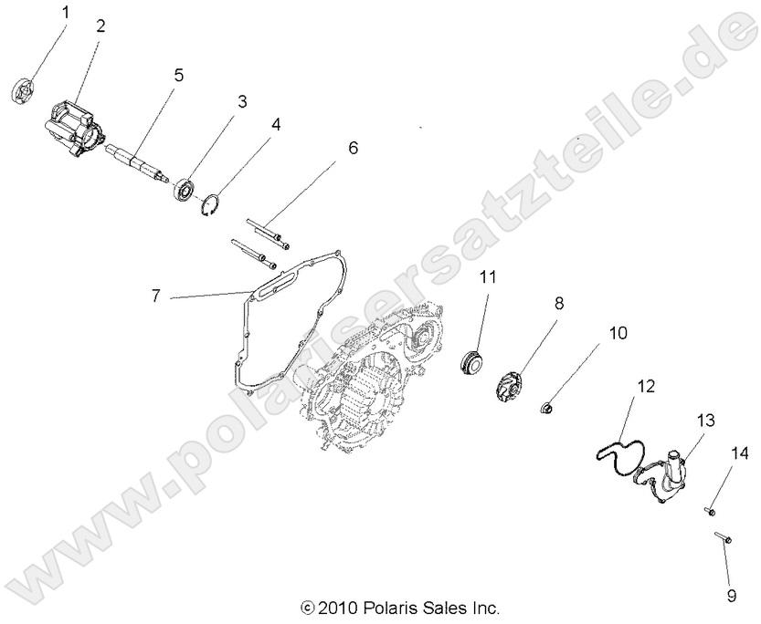 ENGINE, OIL PUMP and WATER PUMP ENGINE, OIL PUMP and WATER PUMP