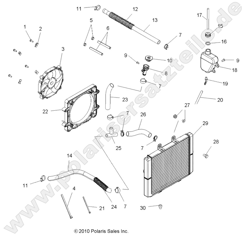 ENGINE, COOLING SYSTEM