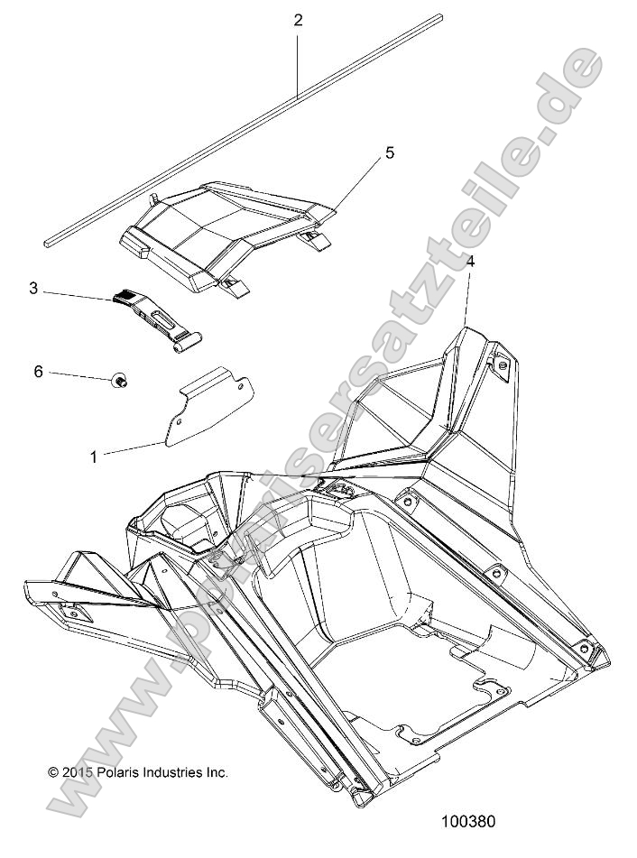 Body, Storage, Rear Body, Storage, Rear