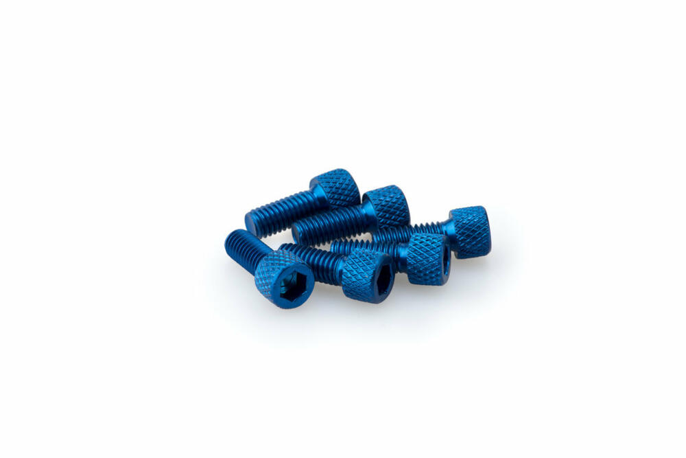 PUIG INBUS-SCHRAUBEN-KIT M6X15MM. BLAU - 0363A