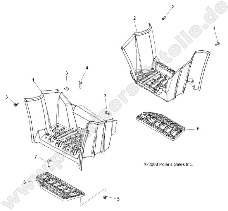 BODY, FOOTWELLS BODY, FOOTWELLS