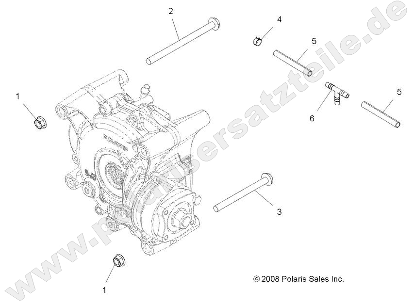 DRIVE TRAIN, GEARCASE MOUNTING, REAR DRIVE TRAIN, GEARCASE MOUNTING, REAR