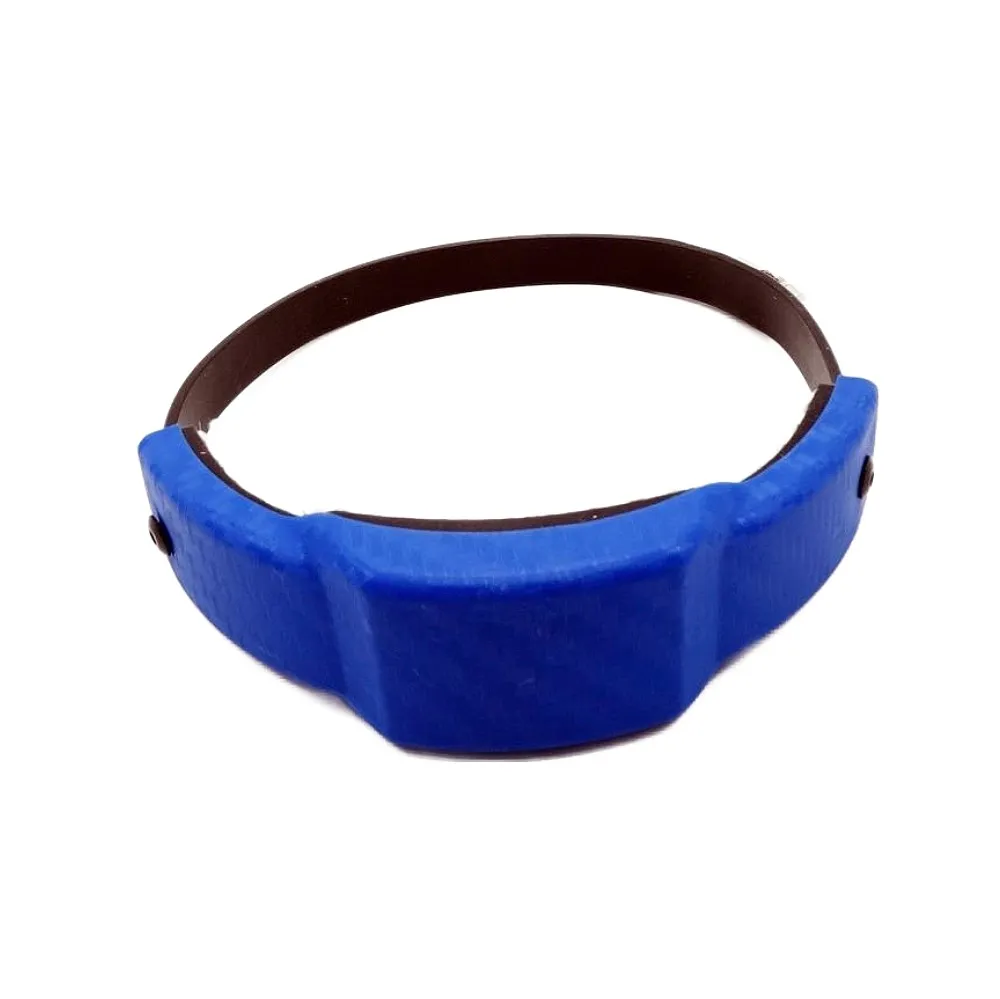 TMP Racing Endschalldämpfer Protektor Universal Hexagonal - blau