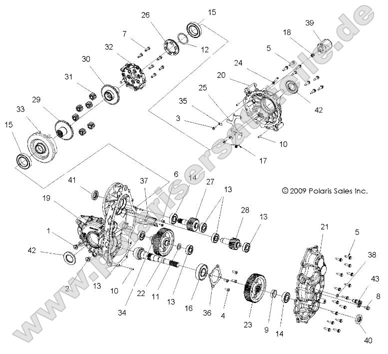 Drive Train, Main Gearcase Drive Train, Main Gearcase
