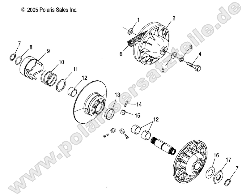 DRIVEN CLUTCH DRIVEN CLUTCH