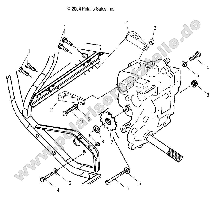 Gearcase Mounting Gearcase Mounting
