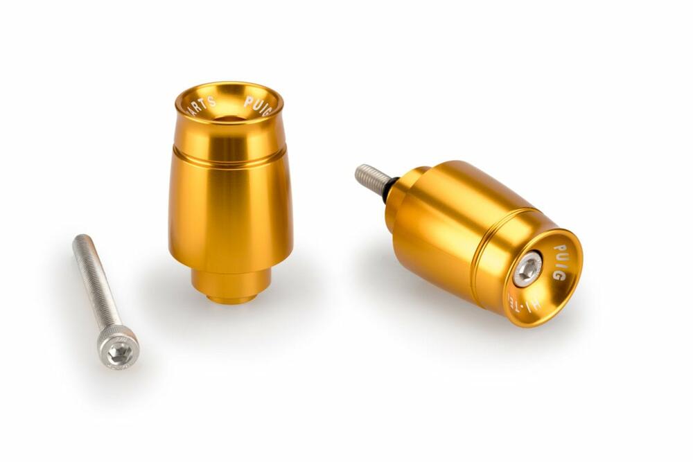 PUIG LENKERENDEN ALUMINIUM MOD.SPORT HONDA C/GOLD - 21009O