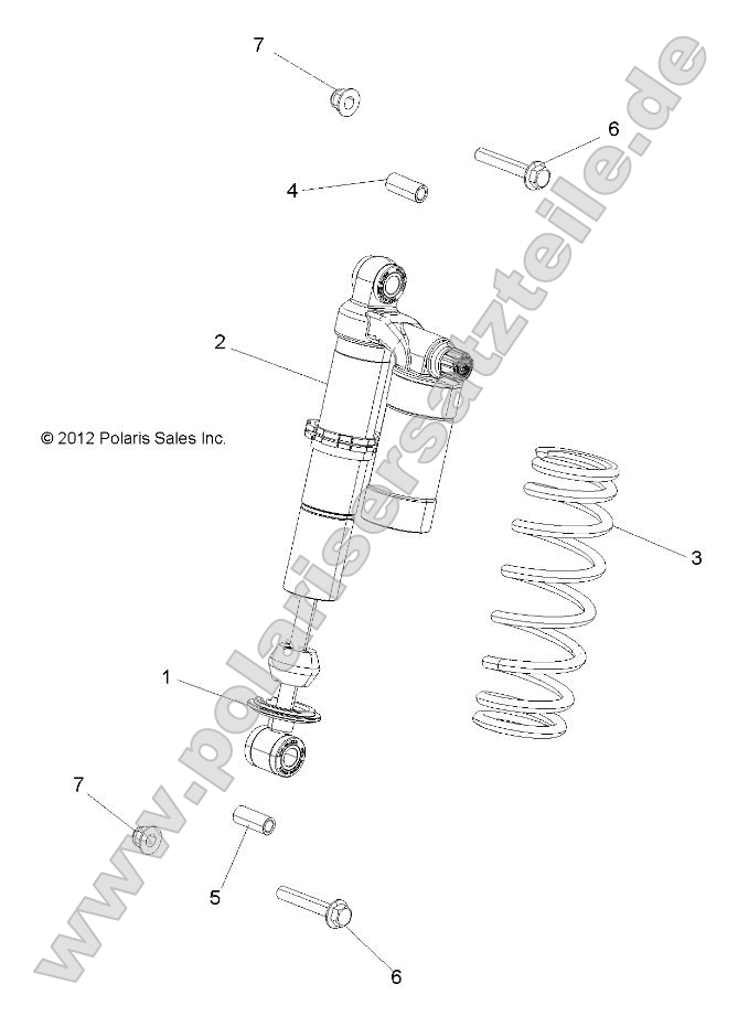 Suspension, Shock, Front, Mounting Suspension, Shock, Front, Mounting